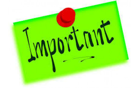 NOTE IMPORTANTE