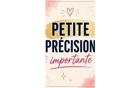 Petite précision